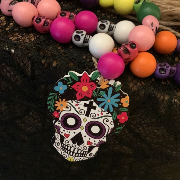 💀 Set of Three - Dia De Los Muertos Decor - Picture 2 of 7